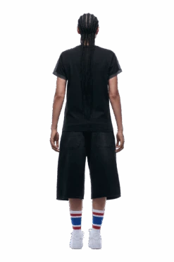 SLIM FIT RINGER TEE BLACK(Slim Fit Ringer Tee Black) -6PM CLOTHING SALE 1337x2005 6PM 0159 2500610 6PM ECOM LOOK 12 0697