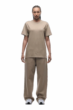 T-SHIRT REGULAR FIT MOCCA CREAM(T Shirt Regular Fit Mocca Cream) -6PM CLOTHING SALE 1337x2005 6PM 0161 250519 6PM ECOM LOOK 26 1240