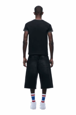 SLIM FIT RINGER TEE BLACK(Slim Fit Ringer Tee Black) -6PM CLOTHING SALE 1337x2005 6PM 0162 2500610 6PM ECOM LOOK 12 0466