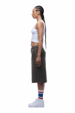 COATED DENIM SHORTS WASHED BROWN(Coated Denim Shorts Washed Brown) 14 COATED DENIM SHORTS WASHED BROWN(Coated Denim Shorts Washed Brown) -6PM CLOTHING SALE 1337x2005 6PM 0196 2500610 6PM ECOM LOOK 6 0383