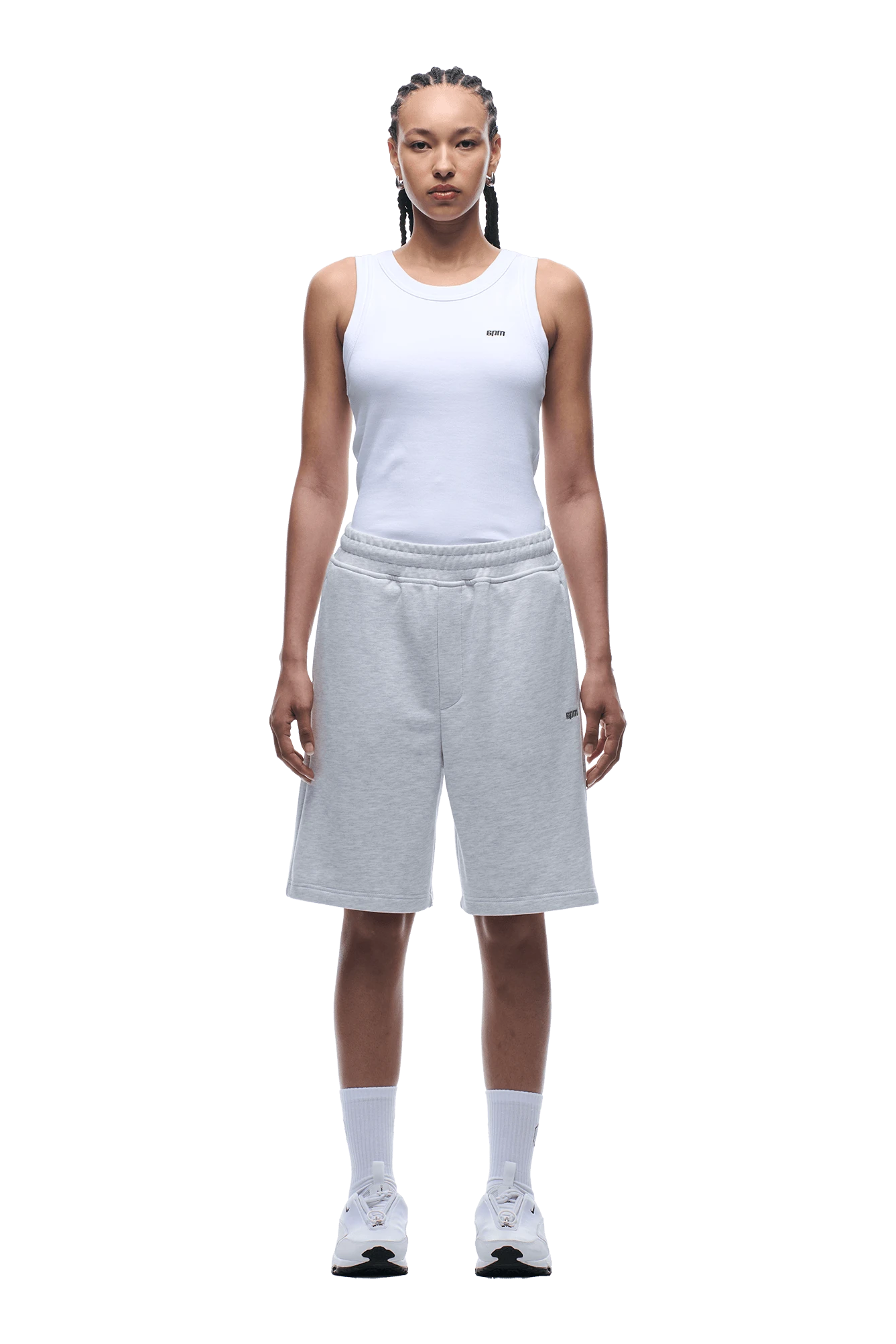 6PM+ SHORTS LIGHT GREY(6pm Shorts Light Grey Melange) 7 6PM+ SHORTS LIGHT GREY(6pm Shorts Light Grey Melange) - Image 5