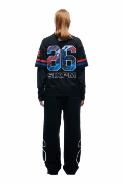 NFL LAYERED MESH LONGSLEEVE BLACK(Nfl Double Longsleeve Black) -6PM CLOTHING SALE 1337x2005 6pm NSL 0021 2501 6PM ECOM LOOK 04 0435