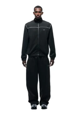 NEOPRENE TRACK JACKET BLACK(Track Jacket Interlock Black)