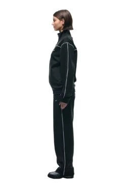 NEOPRENE TRACK JACKET BLACK(Track Jacket Interlock Black) -6PM CLOTHING SALE 1337x2005 0058 141124 6PM BF24 LOOK 10 0706