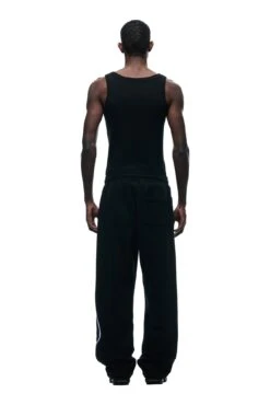 WAVE LOGO OPEN LEG BLACK(Open Leg Jogger With Wave Logo Black) -6PM CLOTHING SALE 1337x2005 0101 141124 6PM BF24 LOOK 17 0935