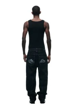 CENTER SEAM DENIM BLACK RAW(Regular Denim Seams Black Raw Denim) -6PM CLOTHING SALE 1337x2005 0122 141124 6PM BF24 LOOK 21 1028