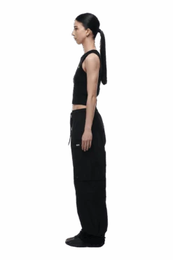 NYLON CARGO PANTS BLACK(Nylon Cargo Pants Black) -6PM CLOTHING SALE 2005x1337 0037 240425 6PM ECOM LOOK 11 0766 min
