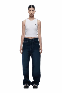 SCRIPT LOGO DENIM WASHED DARK BLUE(Script Logo Denim Washed Dark Blue) -6PM CLOTHING SALE 2005x1337 0064 240425 6PM ECOM LOOK 7 0491 min