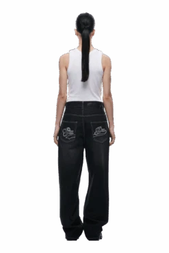 SCRIPT LOGO DENIM WASHED BLACK(Script Logo Denim Washed Black) -6PM CLOTHING SALE 2005x1337 0073 240425 6PM ECOM LOOK 5 0408 min