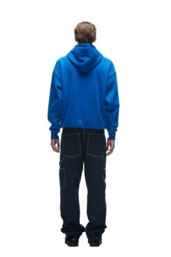 DOUBLE HOODIE ROYAL BLUE(Double Hoodie Royal Blue) -6PM CLOTHING SALE 202221012 6PM ECOM AW221645