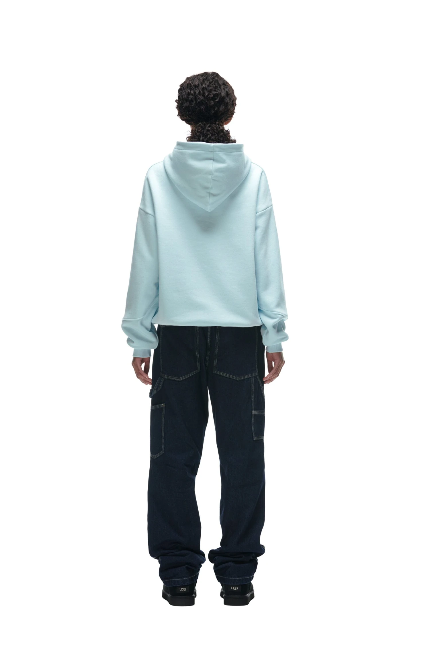DOUBLE HOODIE ICE BLUE(Double Hoodie Blue) 8 DOUBLE HOODIE ICE BLUE(Double Hoodie Blue) - Image 6
