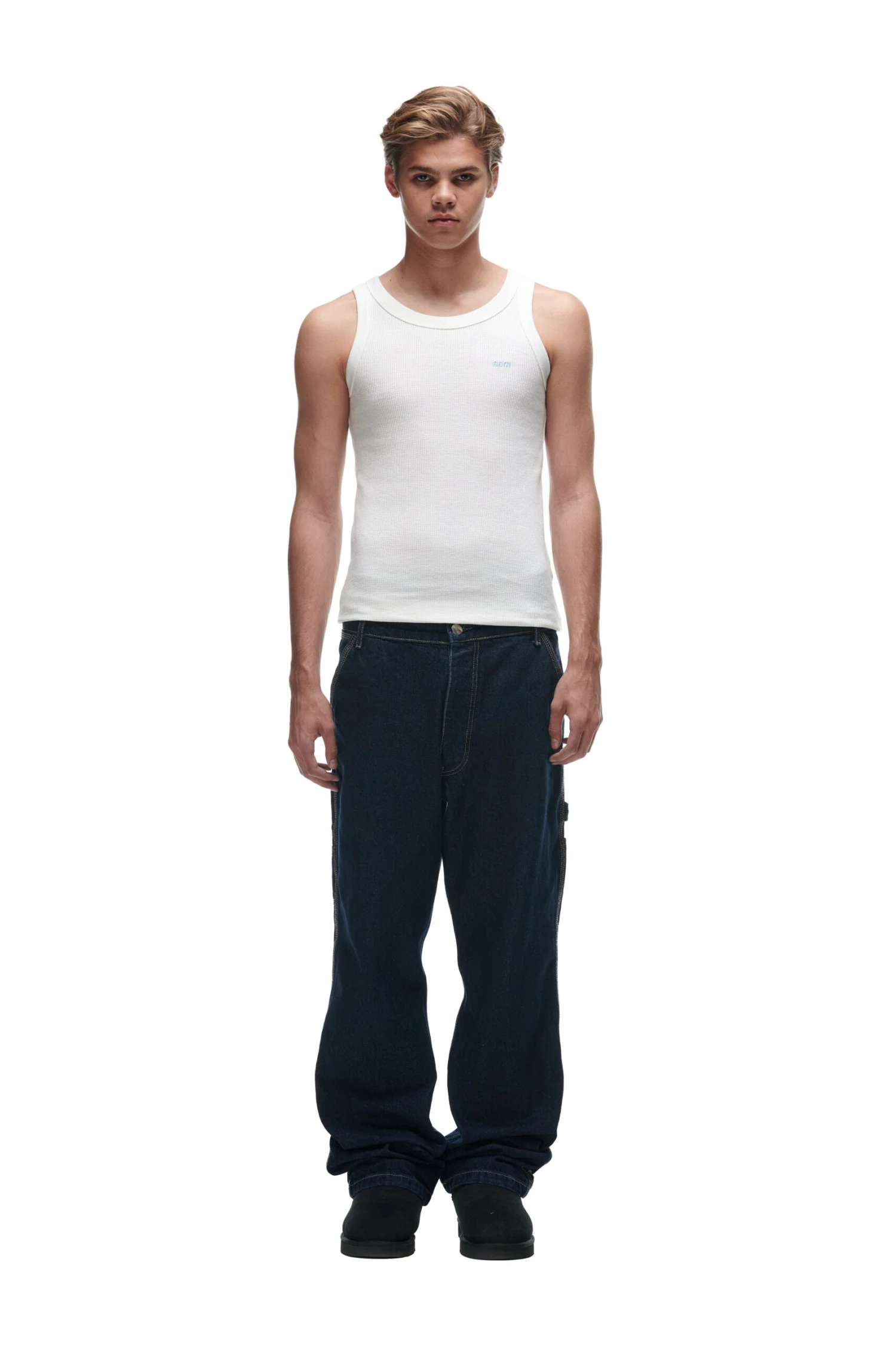 RAW DENIM BLUE(Blue Denim Jeans) 3 RAW DENIM BLUE(Blue Denim Jeans)