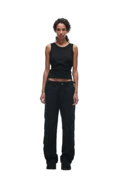 CARGO PANTS BLACK(Cargo Pants Black 1) -6PM CLOTHING SALE 202221012 6PM ECOM AW222254
