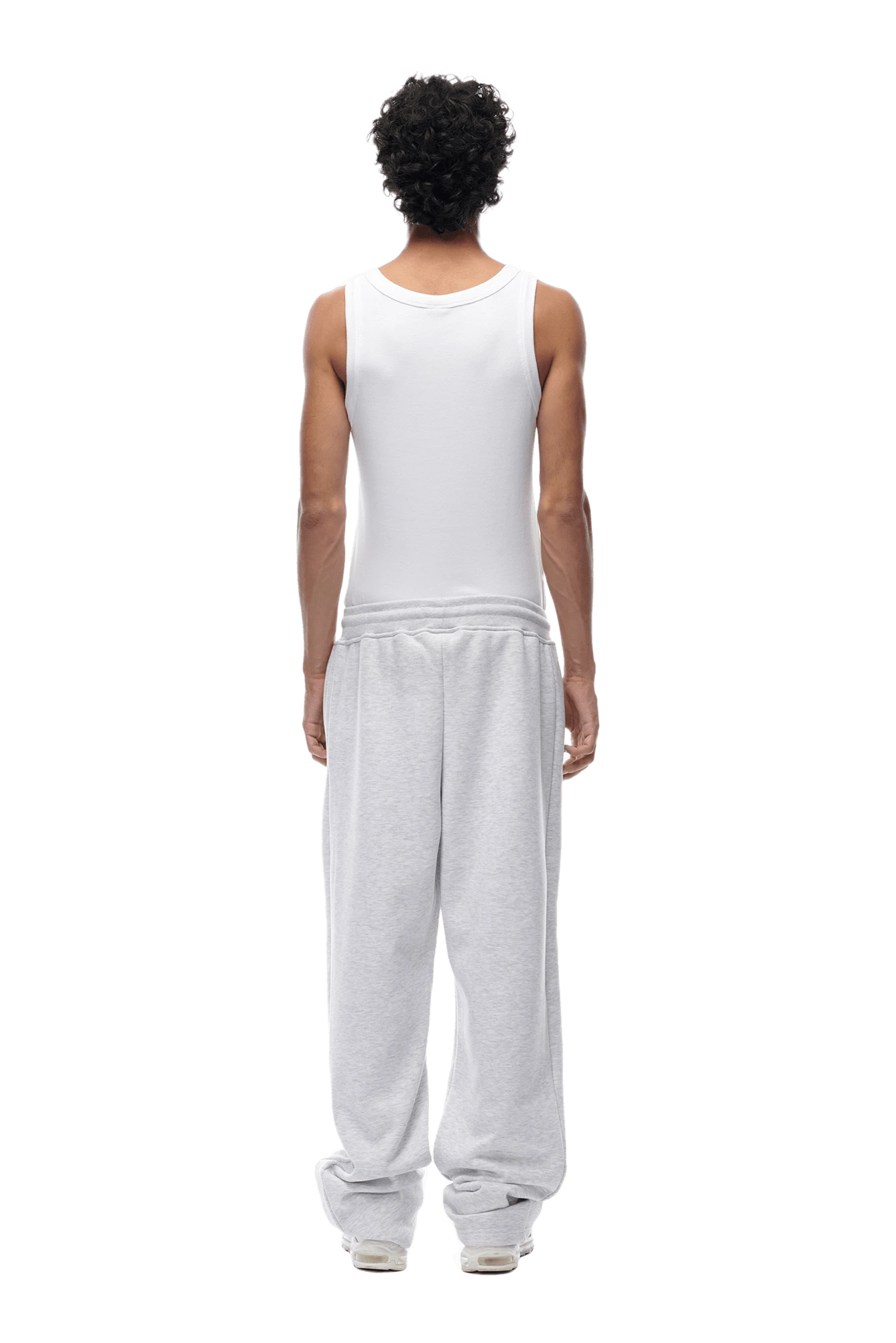 OPEN LEG JOGGER LIGHT GREY(23n05 2110 201 Swpol) 5 OPEN LEG JOGGER LIGHT GREY(23n05 2110 201 Swpol) - Image 3