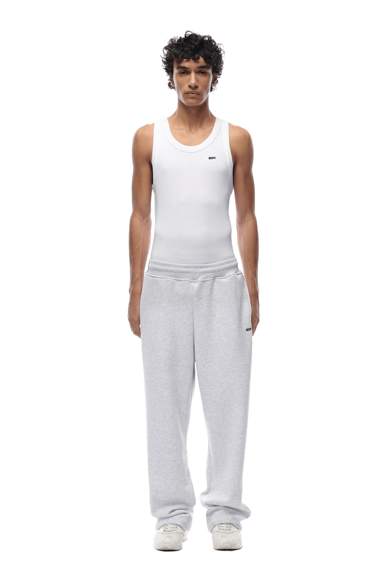 OPEN LEG JOGGER LIGHT GREY(23n05 2110 201 Swpol) 4 OPEN LEG JOGGER LIGHT GREY(23n05 2110 201 Swpol) - Image 2