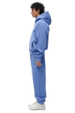 ZIP HOODIE PERSIAN BLUE(23n05 1110 359 Zhlog) -6PM CLOTHING SALE 20231003 6PM NOS AW23 LOOK 12 436