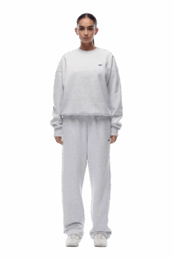 CREWNECK LIGHT GREY(23n04 1200 201 Crewn) 13 CREWNECK LIGHT GREY(23n04 1200 201 Crewn) -6PM CLOTHING SALE 20231003 6PM NOS AW23 LOOK 26 795 min