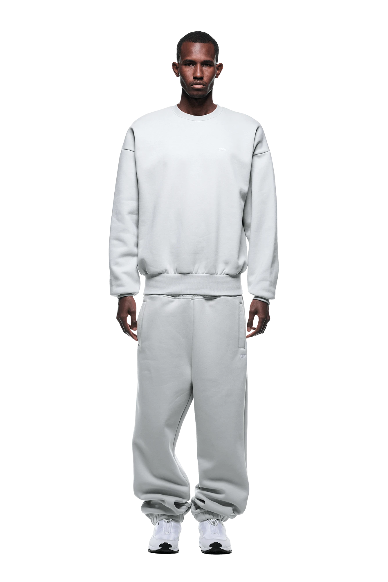 CREWNECK SMOKE GREY(Crewneck Smoke Grey) 4 CREWNECK SMOKE GREY(Crewneck Smoke Grey) - Image 2