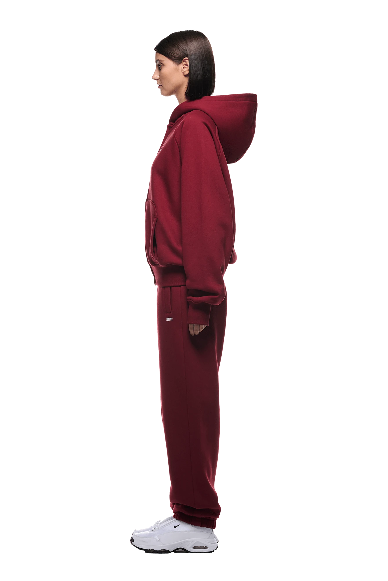 ZIP HOODIE WINE RED(Zip Hoodie Wine Red) 8 ZIP HOODIE WINE RED(Zip Hoodie Wine Red) - Image 6