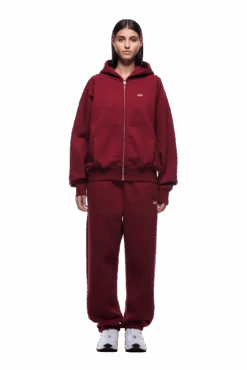 ZIP HOODIE WINE RED(Zip Hoodie Wine Red) 13 ZIP HOODIE WINE RED(Zip Hoodie Wine Red) -6PM CLOTHING SALE 2500x1337 6pm 0074 241004 6PM Ecom Look 26 1504 min