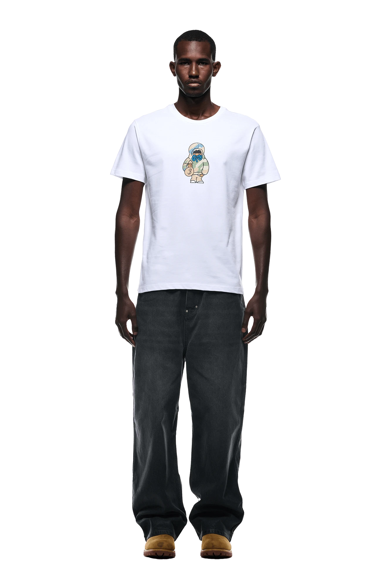 MONEY GUY TEE WHITE(Money Guy Tee White) 4 MONEY GUY TEE WHITE(Money Guy Tee White) - Image 2