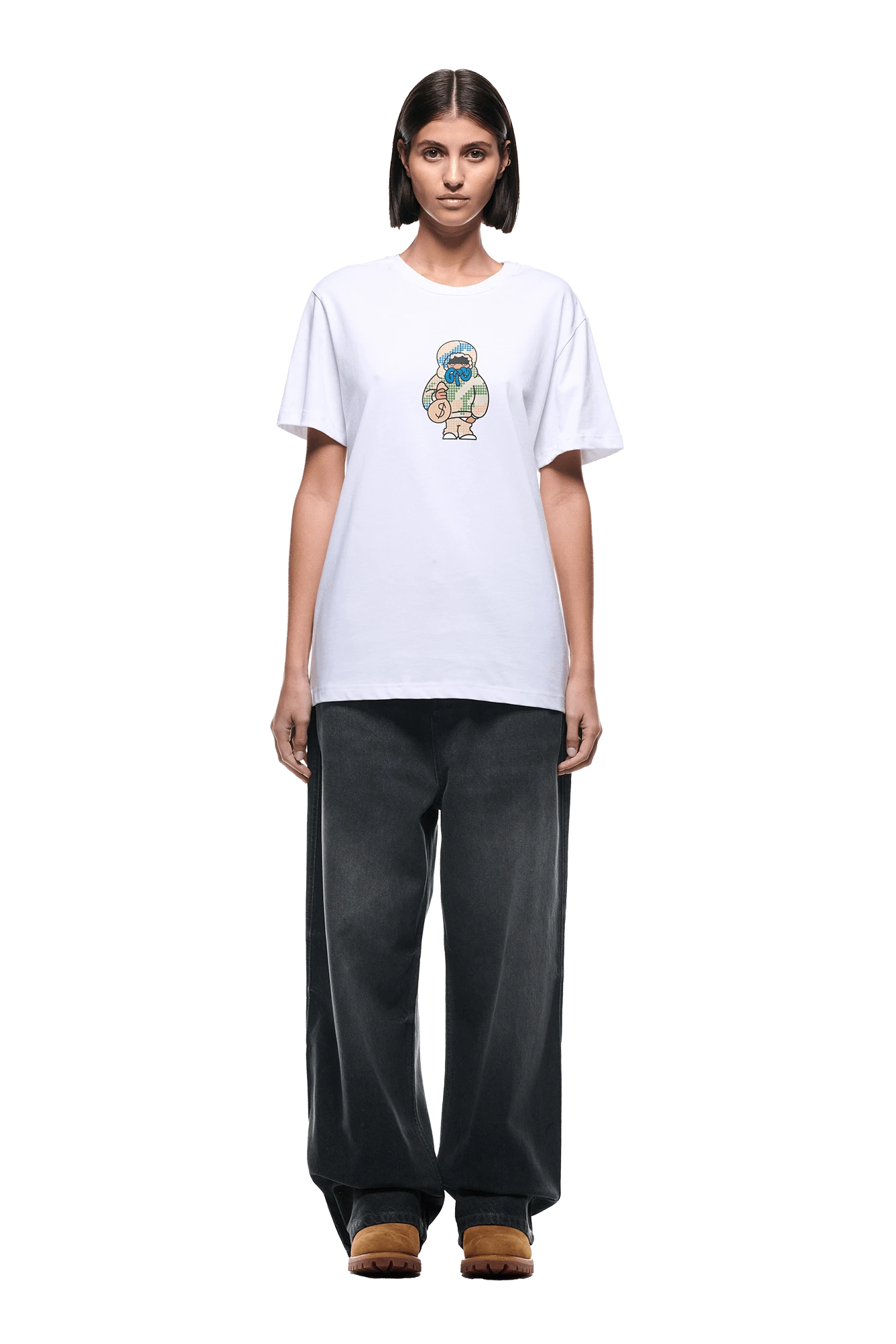 MONEY GUY TEE WHITE(Money Guy Tee White) 7 MONEY GUY TEE WHITE(Money Guy Tee White) - Image 5