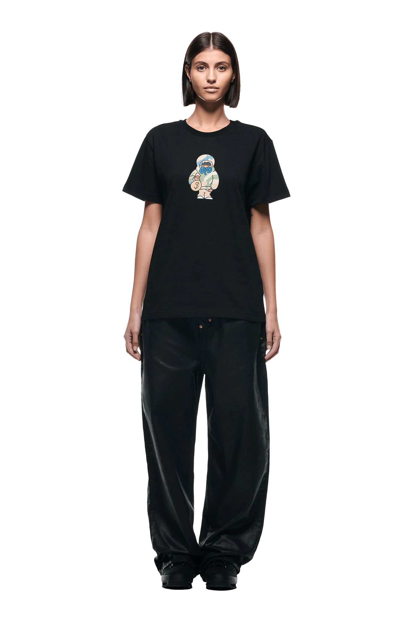 MONEY GUY TEE BLACK(Money Guy Tee Black) 7 MONEY GUY TEE BLACK(Money Guy Tee Black) - Image 5