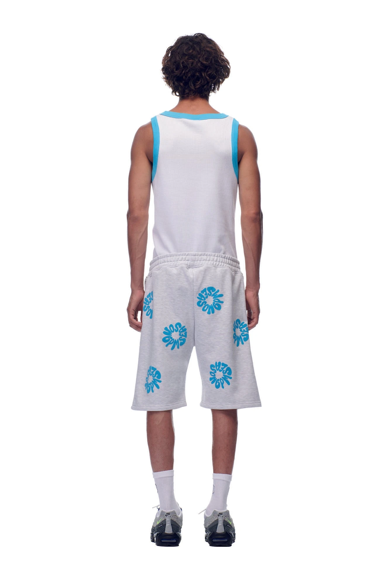 FLOWER SHORTS GREY(Shorts Aop Grey) 5 FLOWER SHORTS GREY(Shorts Aop Grey) - Image 3