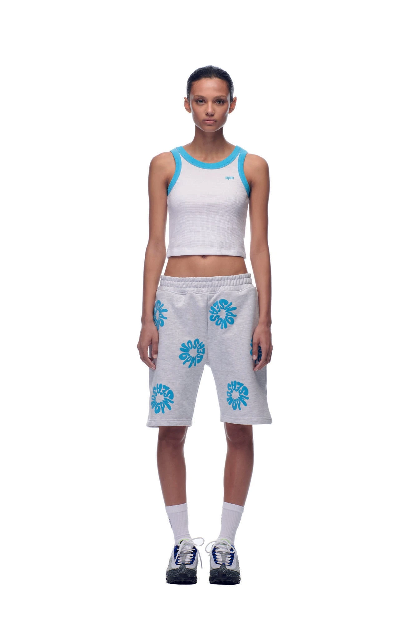 FLOWER SHORTS GREY(Shorts Aop Grey) 6 FLOWER SHORTS GREY(Shorts Aop Grey) - Image 4