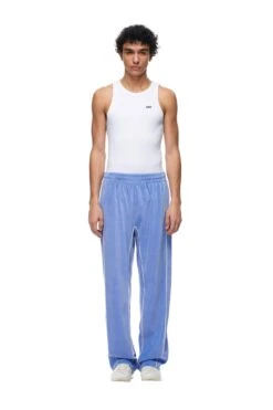 BF VELOURS TRACKPANTS PERSIAN BLUE(Bf Velours Trackpants Persian Blue)