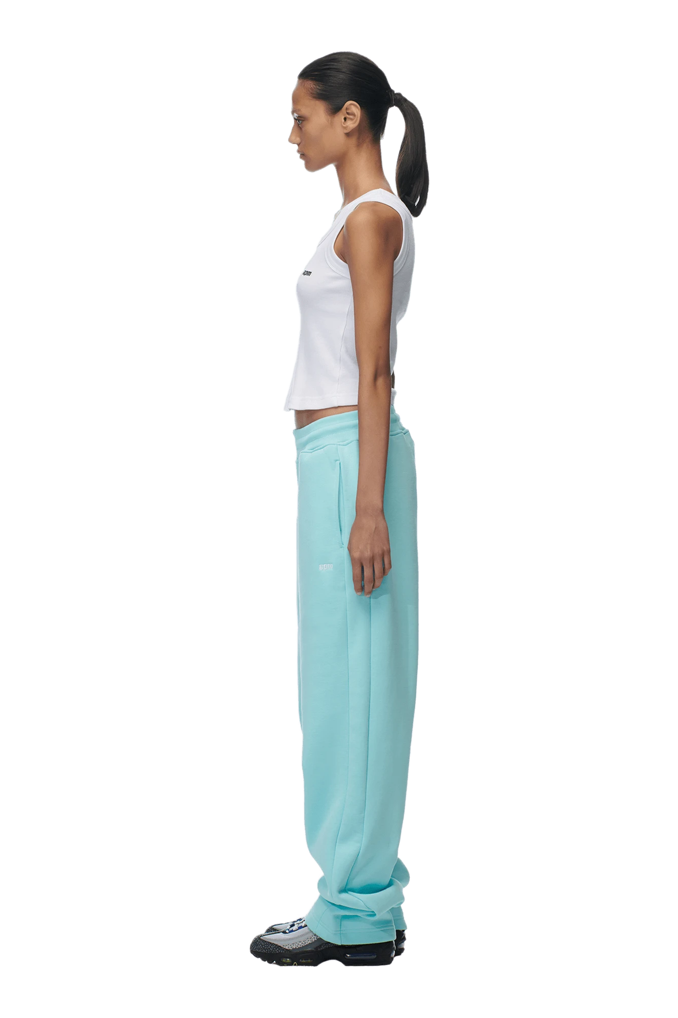 OPEN LEG JOGGER TURQUOISE(Open Leg Jogger Turquoise) 8 OPEN LEG JOGGER TURQUOISE(Open Leg Jogger Turquoise) - Image 6