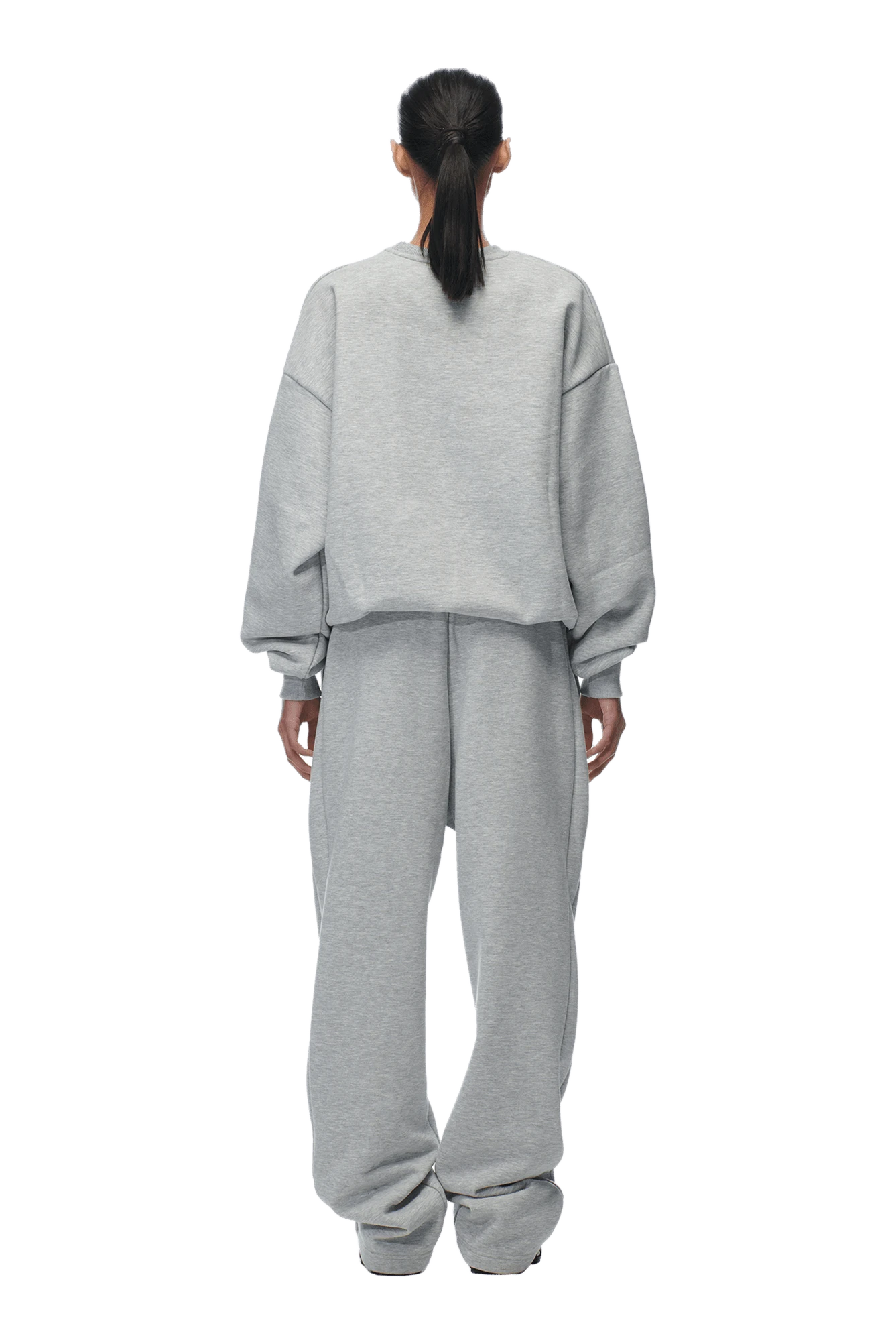 CREWNECK GREY MELANGE(Crewneck Grey Melange) 9 CREWNECK GREY MELANGE(Crewneck Grey Melange) - Image 7