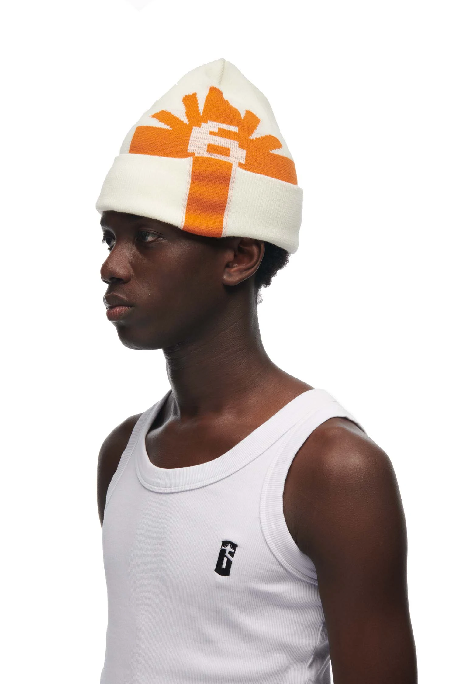 LOGO BEANIE CREAM(Logo Beanie Cream) 4 LOGO BEANIE CREAM(Logo Beanie Cream) - Image 2