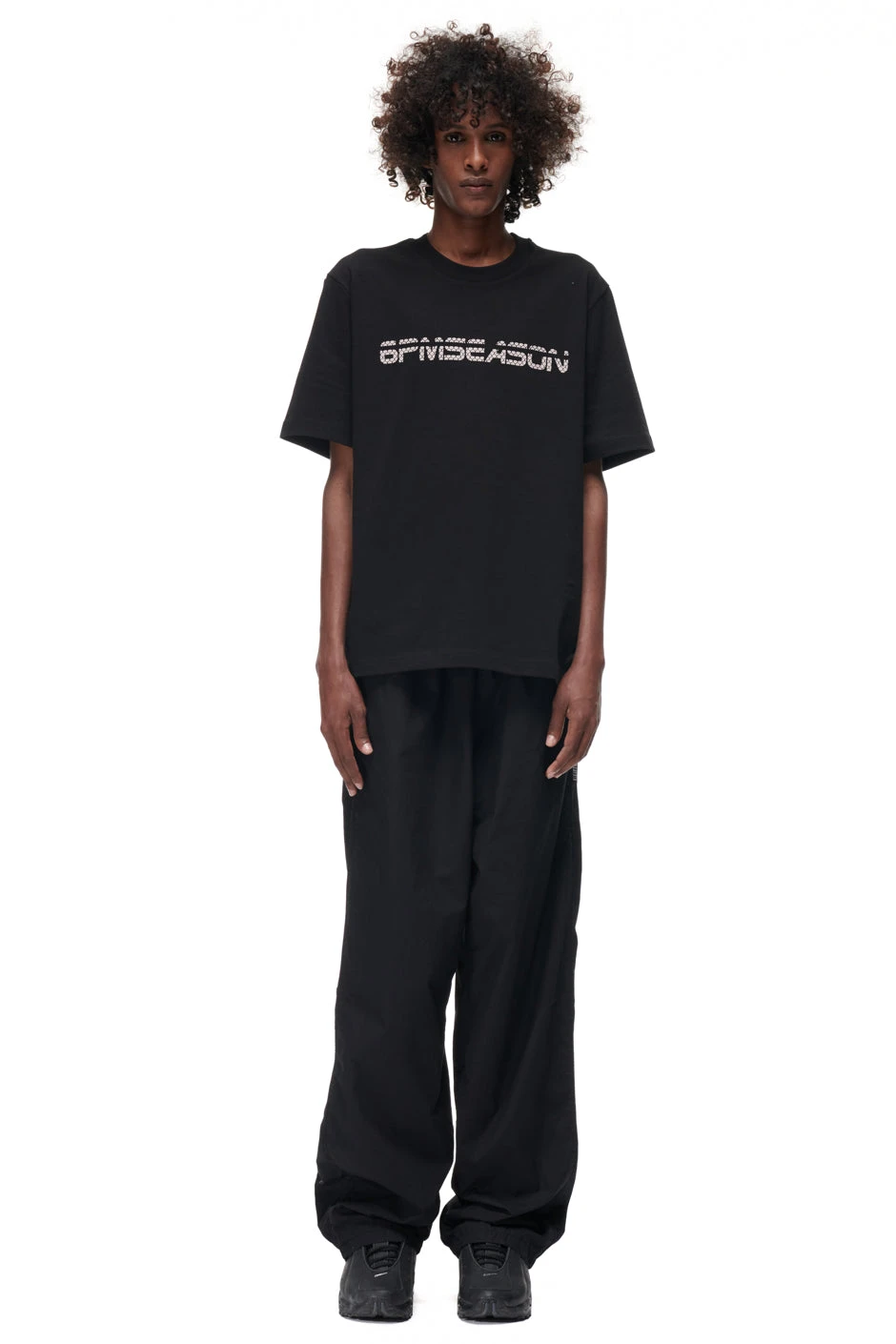 TILES T-SHIRT BLACK(Logo T Shirt Black) 3 TILES T-SHIRT BLACK(Logo T Shirt Black)