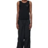 TRACKPANTS BLACK(Poplin Pants Black 1) -6PM CLOTHING SALE 6PM ECOM Look 09 0339