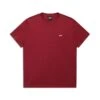 T-SHIRT REGULAR FIT WINE RED(T Shirt Regular Fit Wine Red)