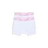 BOXER SHORTS WHITE/PINK (2-PACK)(Boxer Shorts White) -6PM CLOTHING SALE 6PM 25 05 23 000272