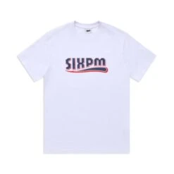 CLEAN EDGE WAVE TEE WHITE(Clean Edge Wave Tee White)
