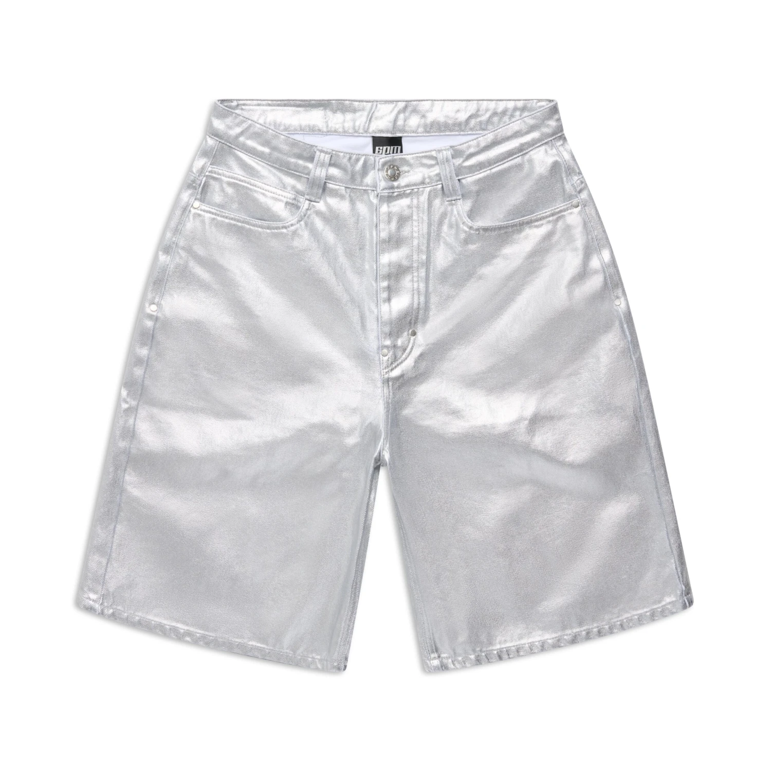 COATED DENIM SHORTS SILVER SURFER(Coated Denim Shorts Silver Surfer) 3 COATED DENIM SHORTS SILVER SURFER(Coated Denim Shorts Silver Surfer)