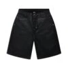 COATED DENIM SHORTS BLACK(Coated Denim Shorts Black 25)