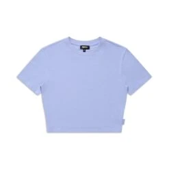 WMNS CROPPED T-SHIRT SOFT VIOLET(Wmns Cropped T Shirt Soft Violet)