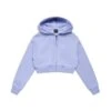 WMNS CROPPED ZIP HOODIE SOFT VIOLET(Wmns Cropped Zip Hoodie Soft Violet) -6PM CLOTHING SALE 6PM 25 07 08 000146