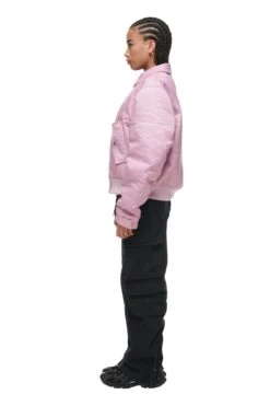 BOMBER JACKET PINK(Bomber Jacket Pink) -6PM CLOTHING SALE 6PM ABOUT YOU Look 01 Female ECOM 0898