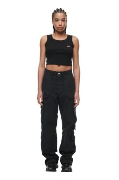 CARGO PANTS BLACK(Cargo Pants Black) -6PM CLOTHING SALE 6PM ABOUT YOU Look 03 Female ECOM 0965 e90c3593 1d76 497f b373 9f877f5744c4