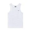 TANK TOP WHITE (SINGLE)(Tank Top Single 1) 1 TANK TOP WHITE (SINGLE)(Tank Top Single 1) -6PM CLOTHING SALE 6PM Hoodie 16