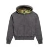 WAFFLE LINED ZIP HOODIE GREY CAMO(Waffle Lined Zip Hoodie Grey Camo) -6PM CLOTHING SALE 6PM Jacket 3