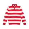 LS STRIPED POLO RED(Ls Striped Polo Red) -6PM CLOTHING SALE 6PM Polo 1