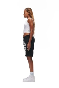 LOGO SHORTS BLACK(Logo Shorts Black) -6PM CLOTHING SALE 6PM vVERTABRAE Look 08 Sweatshorts Female black 0302