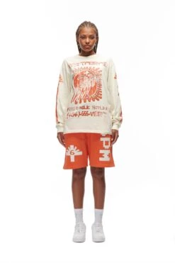 PSYCHEDELIC LONGSLEEVE CREAM(Psychedelic Longsleeve Cream) -6PM CLOTHING SALE 6PM vVERTABRAE Look 13 Longsleeve Female beige 0373