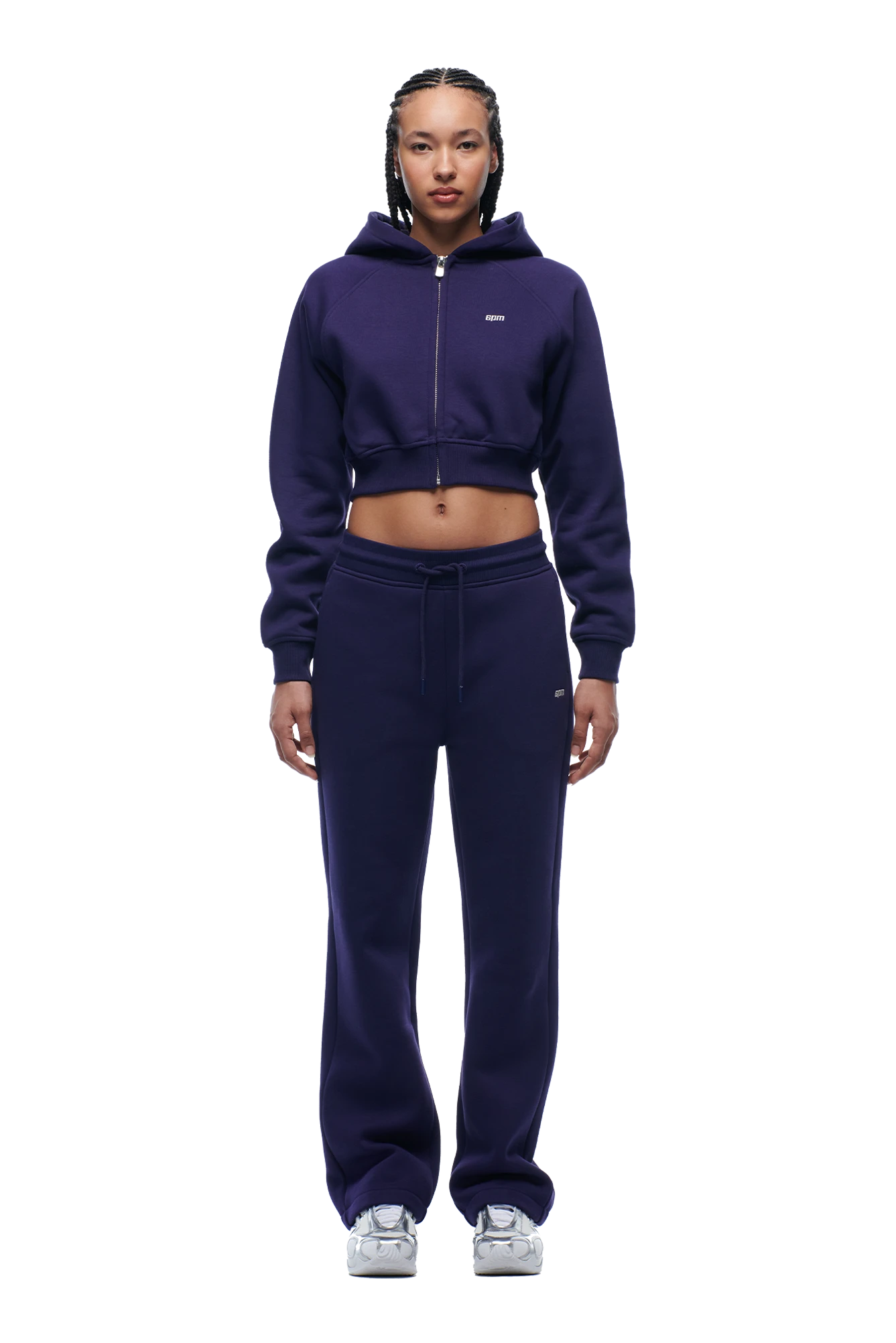 WMNS CROPPED ZIP HOODIE ORBIT BLUE(Wmns Cropped Zip Hoodie Orbit Blue) 4 WMNS CROPPED ZIP HOODIE ORBIT BLUE(Wmns Cropped Zip Hoodie Orbit Blue) - Image 2